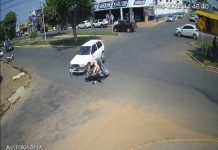 VÍDEO: Acidente é registrado em cruzamento problemático em avenida de Vilhena