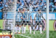Grêmio vence Fluminense e volta a vice-liderança do Brasileirão