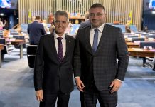 Deputado Ribeiro cumpre agenda com o Senador Jaime Bagattoli e acompanha votação da PEC da Transposição