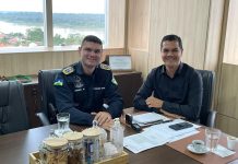Cássio Gois recebe Comandante-Geral da Polícia Militar de RO e reforça pedido de reforma em Base Comunitária de Cacoal