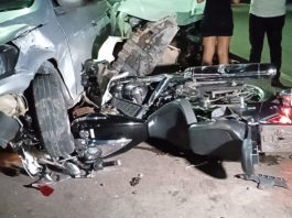 Pai de deputada sofre fratura exposta após acidente de motocicleta em RO