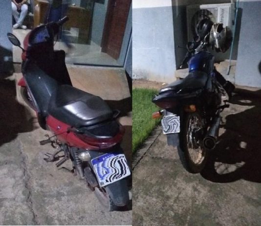 Em Pimenteiras, PM apreende menores e recupera motonetas furtadas em Vilhena