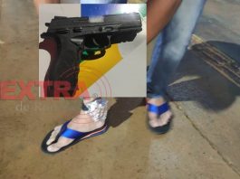 Patrulha Reforço prende apenado monitorado por tornozeleira com arma de fogo em Vilhena