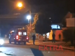 VÍDEO: homem em surto sobe em telhado de casa e mobiliza bombeiros e polícia em Vilhena