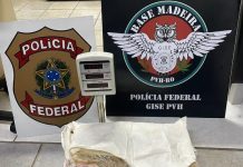 PF prende homem com mais de cinco quilos de cocaína em aeroporto de RO