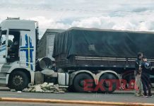 VÍDEO: operação policial resulta na prisão de carreteiro com tanque cheio de cocaína em Vilhena