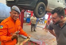 VÍDEO: Jiboia é encontrada em motor de veículo em Vilhena