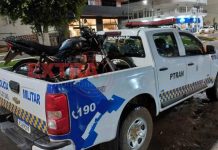 Motocicleta furtada é recuperada em menos de 2 horas pela Ptran em Vilhena