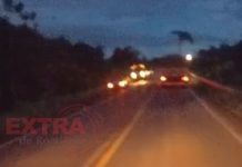 VÍDEO: motorista perde controle e cai em ribanceira na BR-364 próximo ao distrito do Guaporé