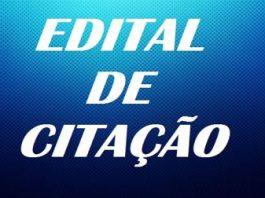 EDITAL DE CITAÇÃO