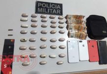 Patrulha Reforço detém irmãos por suspeita de tráfico de drogas em Vilhena