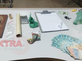 PM detém homem com entorpecentes e captura fugitivo da justiça, que alega ser alvo de ameaças de morte por facção em Vilhena