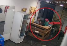 Câmera de segurança flagra criminoso assaltando hotel em Chupinguaia