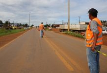 Acessos da Rua 1802 com a BR-174 passam por mudanças em Vilhena; secretário comenta