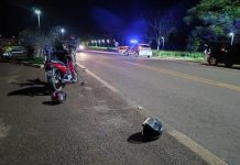 Colisão entre motonetas resulta em danos materiais em Vilhena