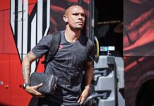 Flamengo vence, mas jogador do Atlético-GO fala em “roubo” e detona árbitro: “Só fez m***, cagou o jogo todo”
