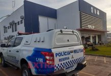 Em Vilhena, homem é detido após exibir arma de fogo em bar