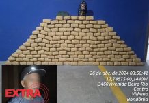 Ex-vereador é preso com 180 quilos de maconha em Pimenteiras, suspeito é pai do atual presidente da Câmara