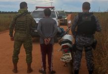 Foragido de Colorado é preso pela PM em Pimenteiras