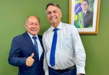 CORONEL CHRISOSTOMO: Deputado se reúne com Jair Bolsonaro para discutir posição do PL nas eleições municipais de RO