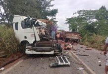 VÍDEO: Acidente entre dois caminhões e um carro de passeio deixa uma vítima fatal entre Colorado e Cerejeiras