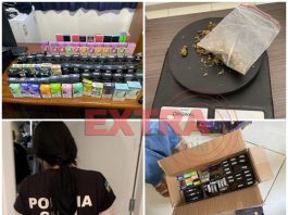 Em operação, PC realiza apreensão de cigarros eletrônicos e drogas em Cerejeiras