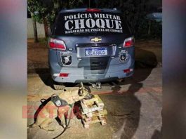 Vilhenense de 15 anos é apreendido com mais de 16 quilos de maconha no MS