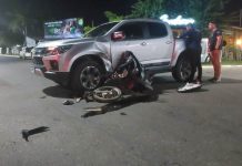 Motociclista é socorrido e encaminhado ao hospital após colidir com picape em Vilhena