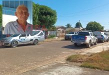 Neto mata avô a machadadas em Cerejeiras e chama a polícia