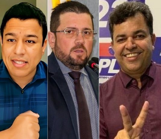 Cacoal já tem três pré-candidatos à prefeitura para as eleições de outubro