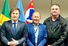 Coronel Chrisostomo participa de evento em SC que reúne os maiores líderes da direita sul-americana