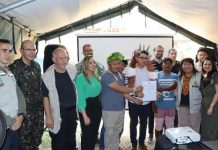 PF participa de evento que marcou a conclusão da ação de desintrusão da Terra Indígena Karipuna