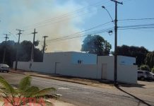 VÍDEO: populares registram incêndio em vegetação próximo a hospital em Vilhena