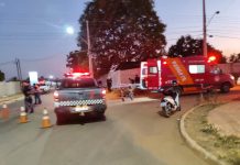 Motociclista sofre fratura após colidir com picape em Vilhena