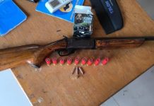 Força Tática prende suspeito e apreende arma e munições em Pimenteiras