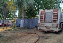 VÍDEO: Fogo destrói casa de idoso e indícios apontam para incêndio criminoso em Cerejeiras