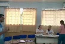 “Fizemos uma campanha com foco nos problemas de Vilhena”, diz Alan Souza ao votar na escola Wilson Camargo