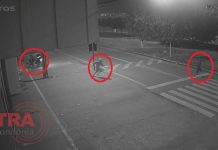 VÍDEO: criminosos quebram porta vidro e furtam motocicleta de loja em Vilhena