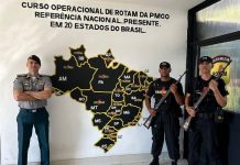 Policiais militares de RO concluem curso de Rotam em Goiás