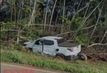 VÍDEO: acidente envolvendo três veículos é registrado na BR-435 próximo a Vilhena