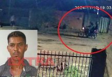 Identificado homem morto a tiros em Vilhena; câmera flagra chegada dos atiradores