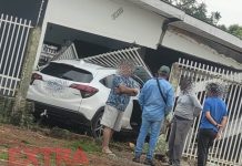 VÍDEO: motorista perde controle e invade casa no Jardim Primavera em Vilhena