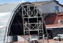 VÍDEO: quatro trabalhadores morrem eletrocutados durante montagem de estrutura metálica em Porto Velho