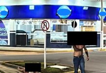 Polícia usa spray de pimenta e prende homem por agredir esposa após discussão em dancetaria de Vilhena