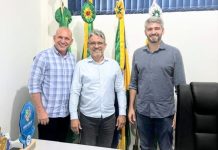 Deputado Ezequiel Neiva se reúne com prefeito de Cerejeiras para tratar de projetos e investimentos para o município