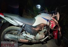 PM recupera motocicleta roubada horas após o crime em Vilhena